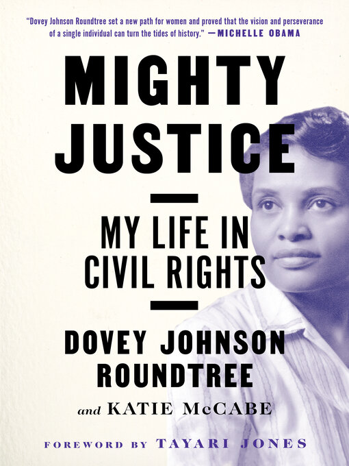 Title details for Mighty Justice by Dovey Johnson Roundtree - Available
